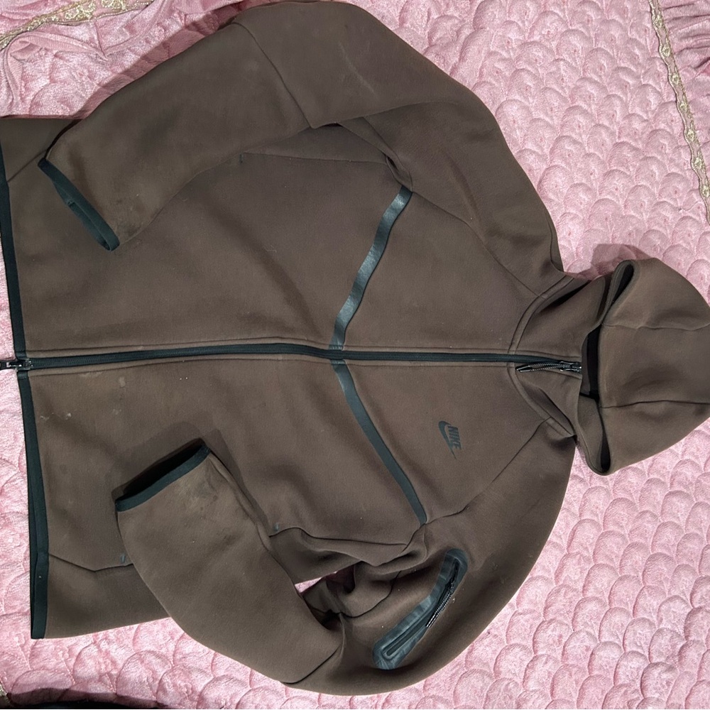 Nike Brown Performance Jacket with Hood
